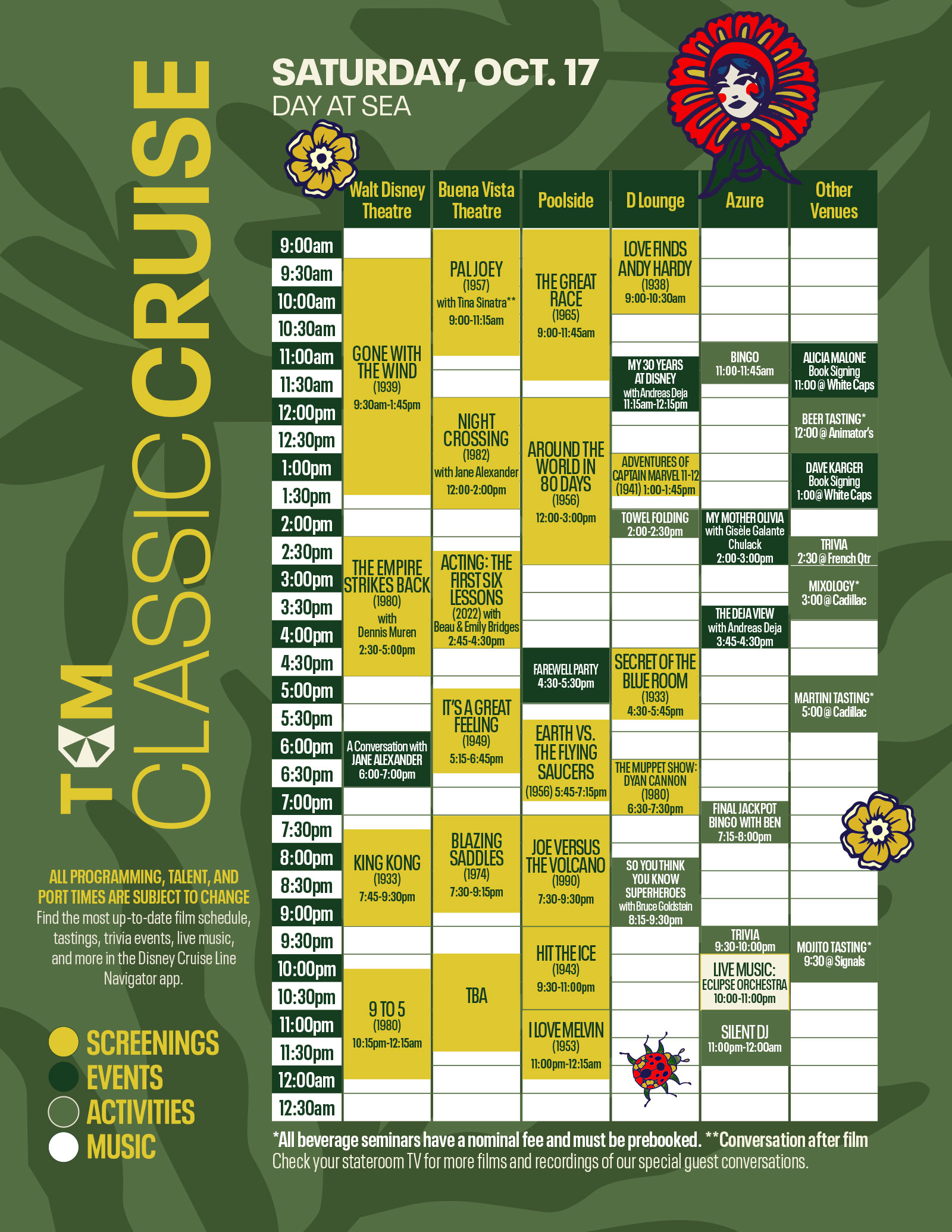 Schedule