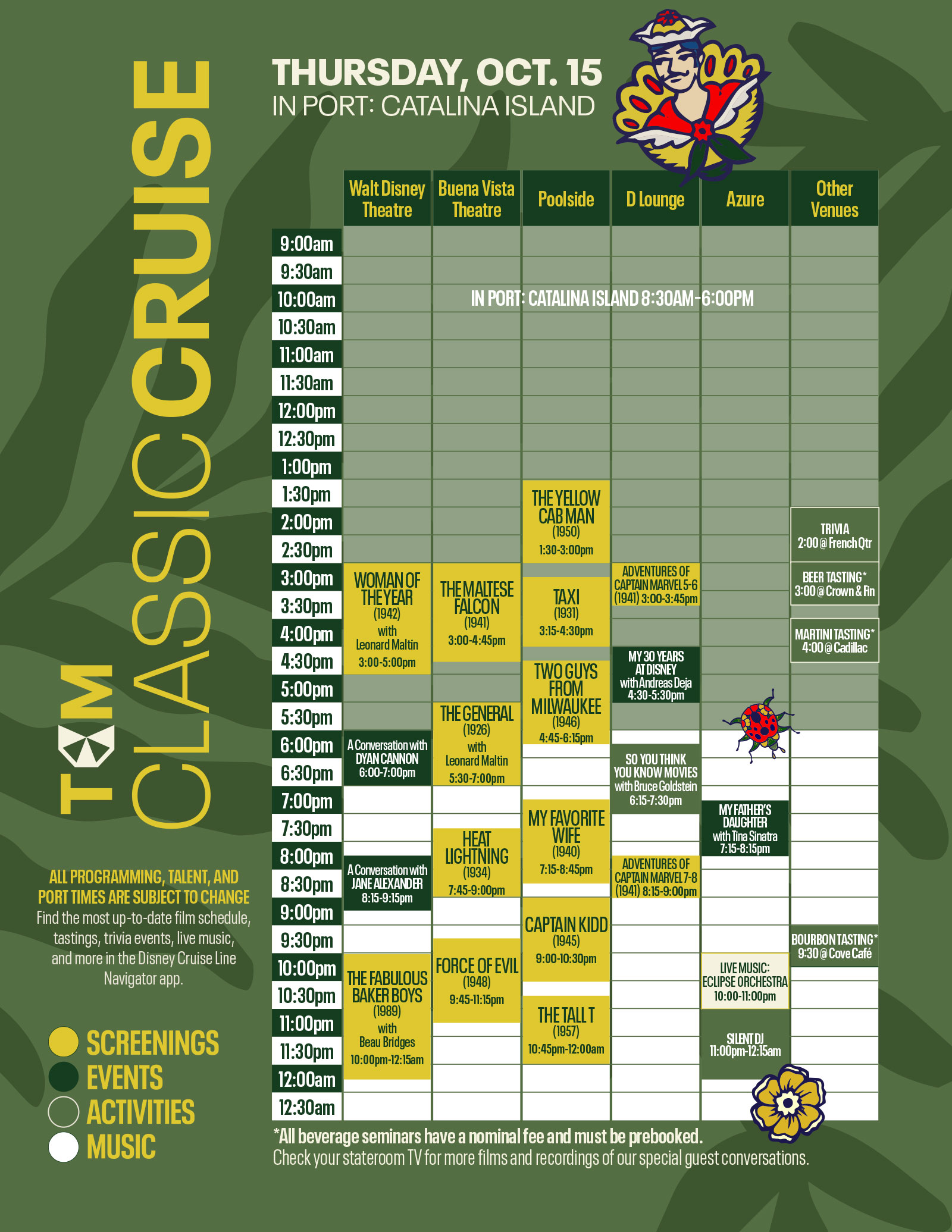 Schedule