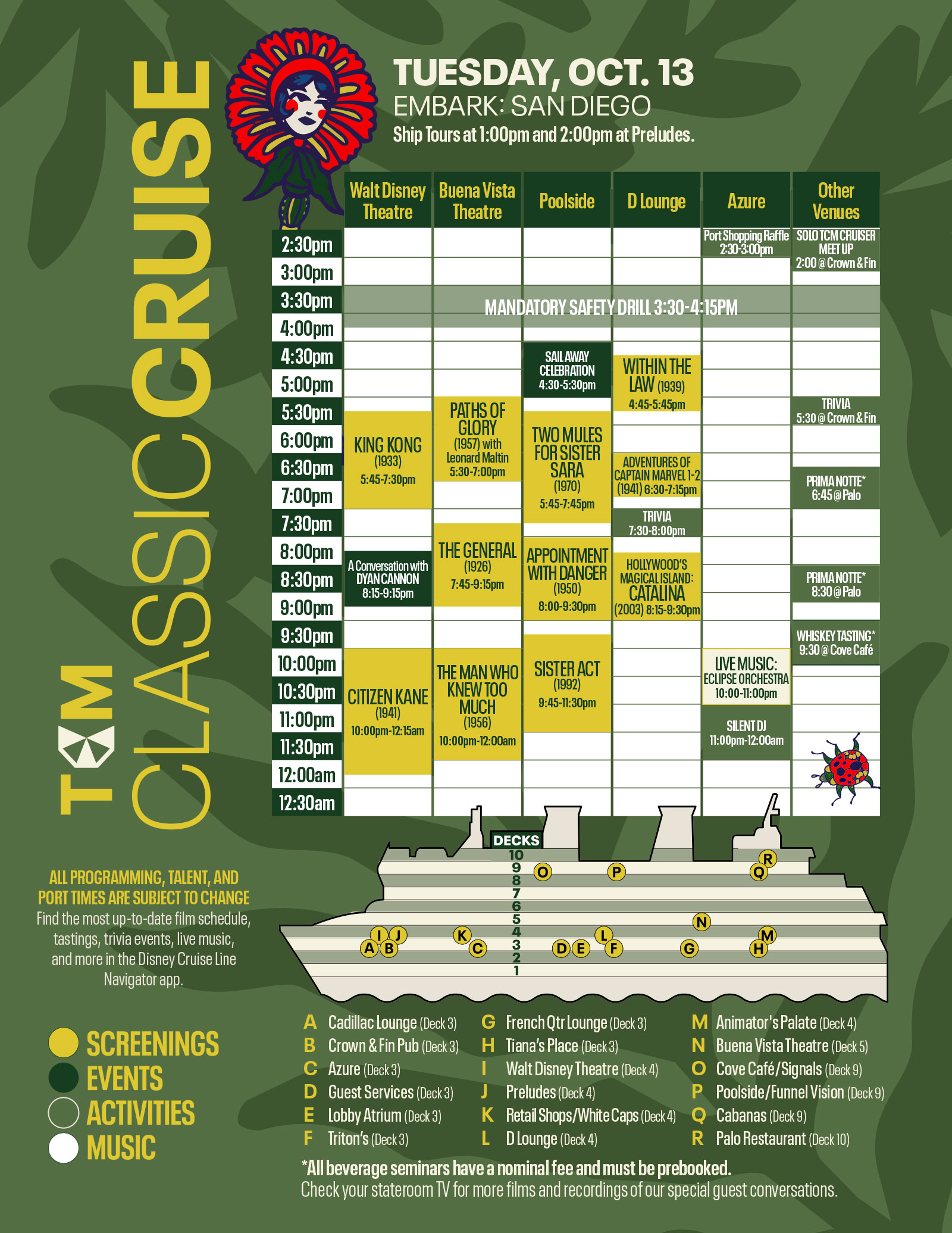Schedule